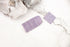 Lavender Hook and Eye Bra Closure 2 x 3 for 2 pairs